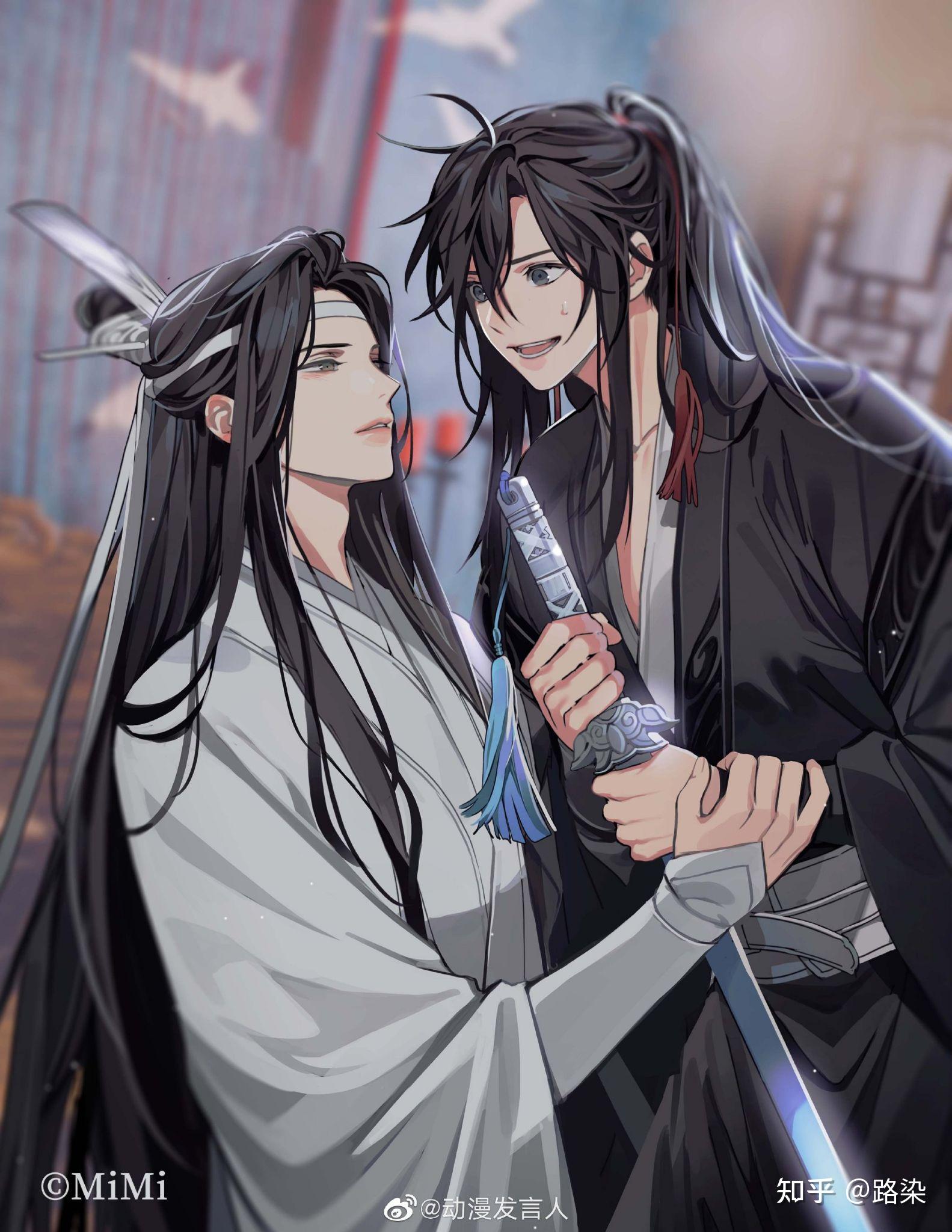 魏无羡痛哭流涕的样子,叹了口气"魏无羡,我给你一