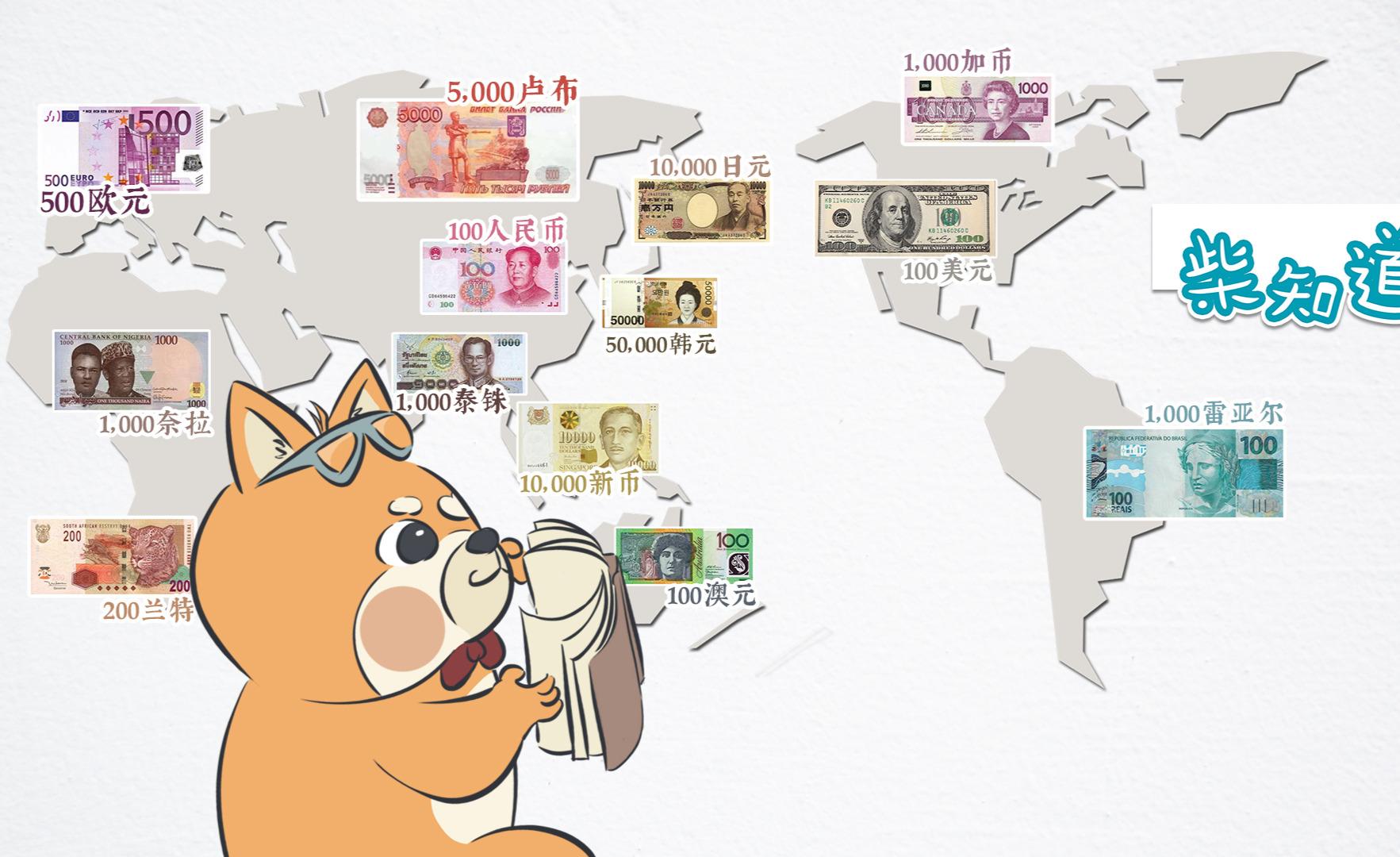 为什么一些国家的货币面额那么大？ - 知乎