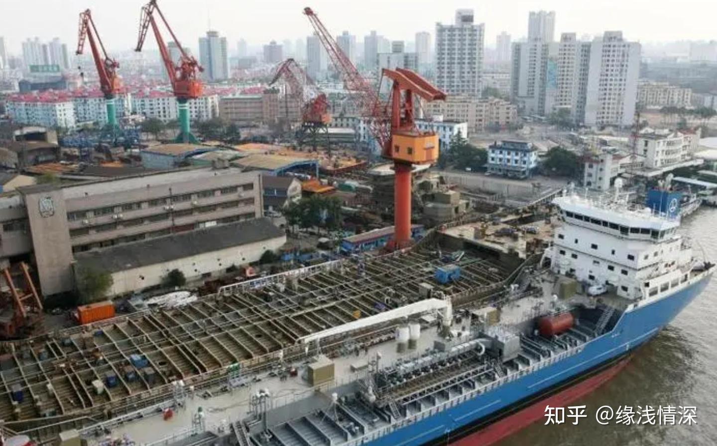 中日造船产能较量:日本一年完工1500万载重吨,中国有多少? - 知乎