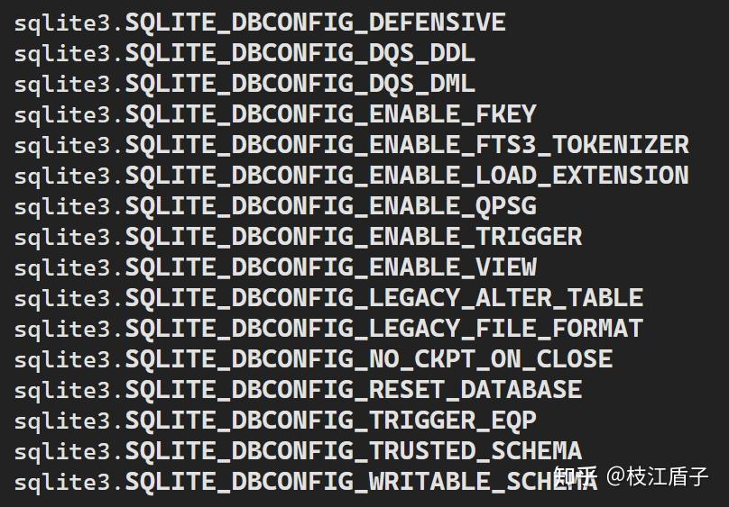 sqlite