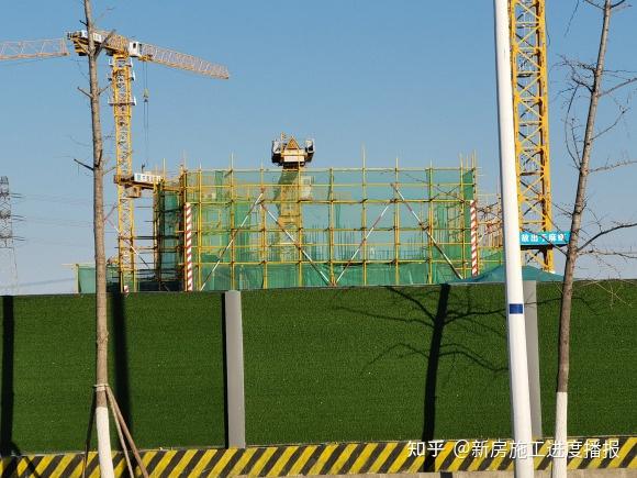 现场踩盘未来慧园3月份施工进度播报