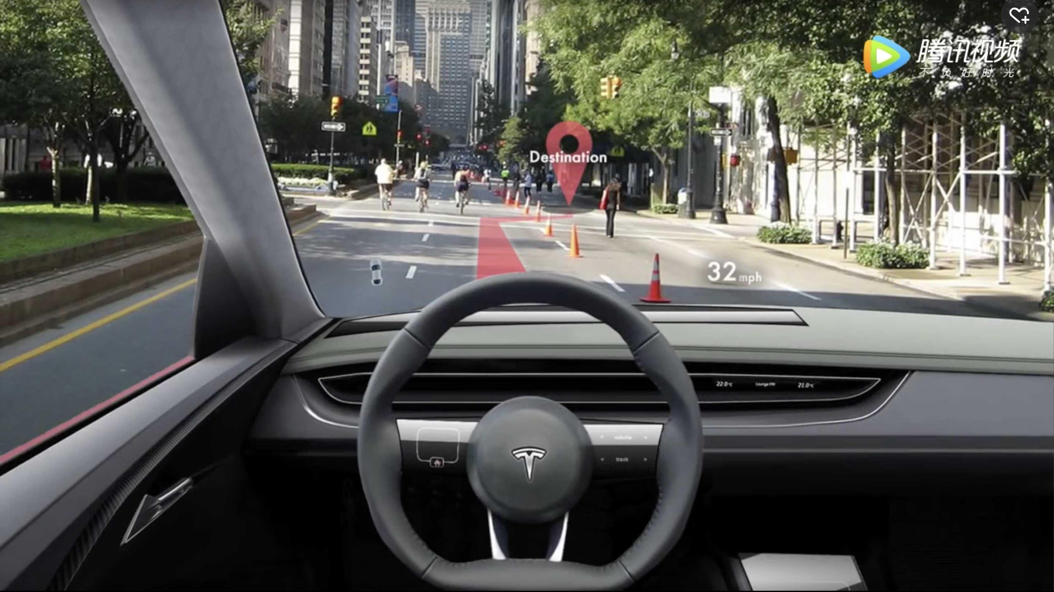 特斯拉不舍得给model3装的hud到底有多厉害