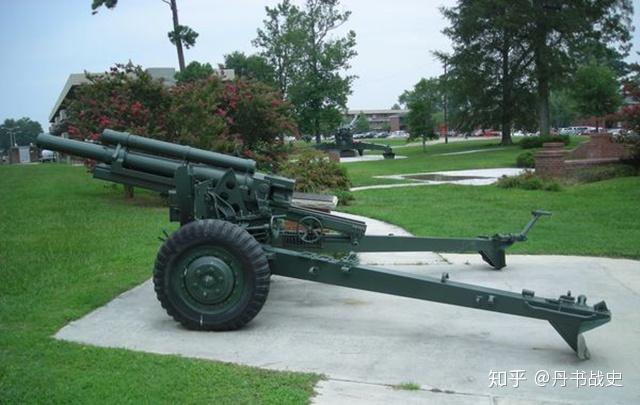 二战美军火炮支柱m101式105毫米榴弹炮没想到还有德国血统