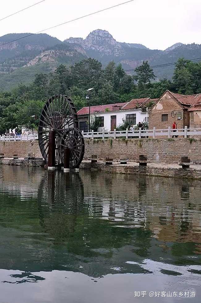 沂源县美丽乡村——水么头村(因磨而得名)