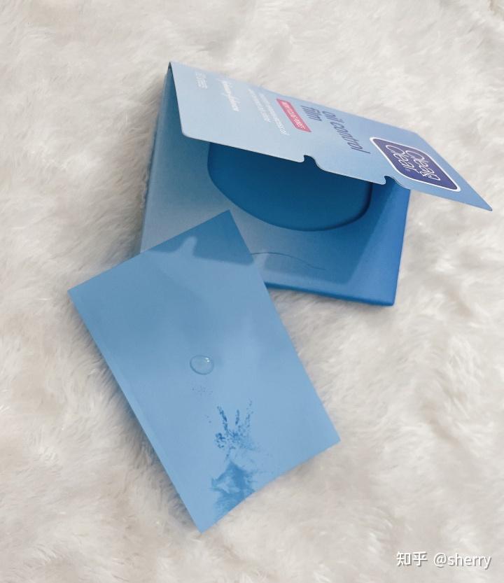 可伶可俐蓝膜吸油纸