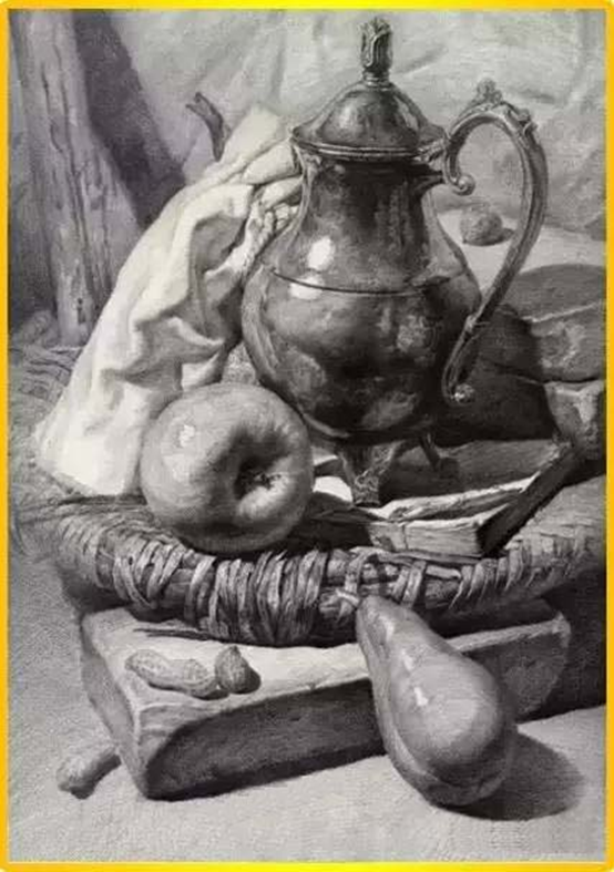 6个要点理解素描静物的明度关系，让你的画面不再灰- 知乎