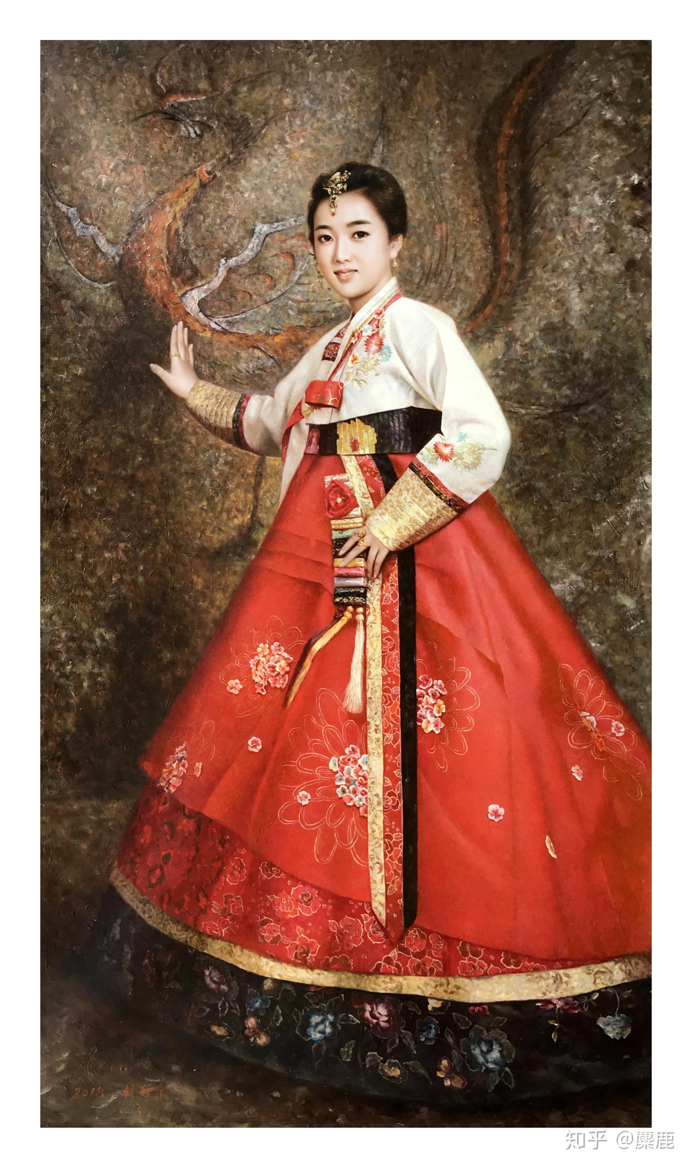 受朝鲜人物油画中独特的情感演绎感受朝鲜人物油画中独特的情感演绎.