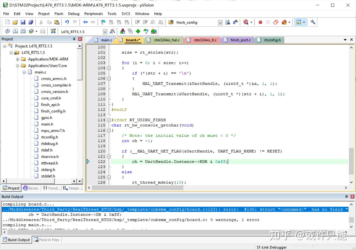 stm32f103使用STM32CubeMx移植RT-Thread3.1.5 NANO - 知乎