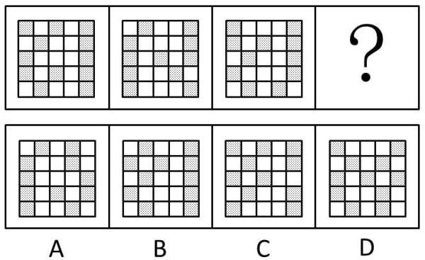 经典图形推理解题思路7点逐排法
