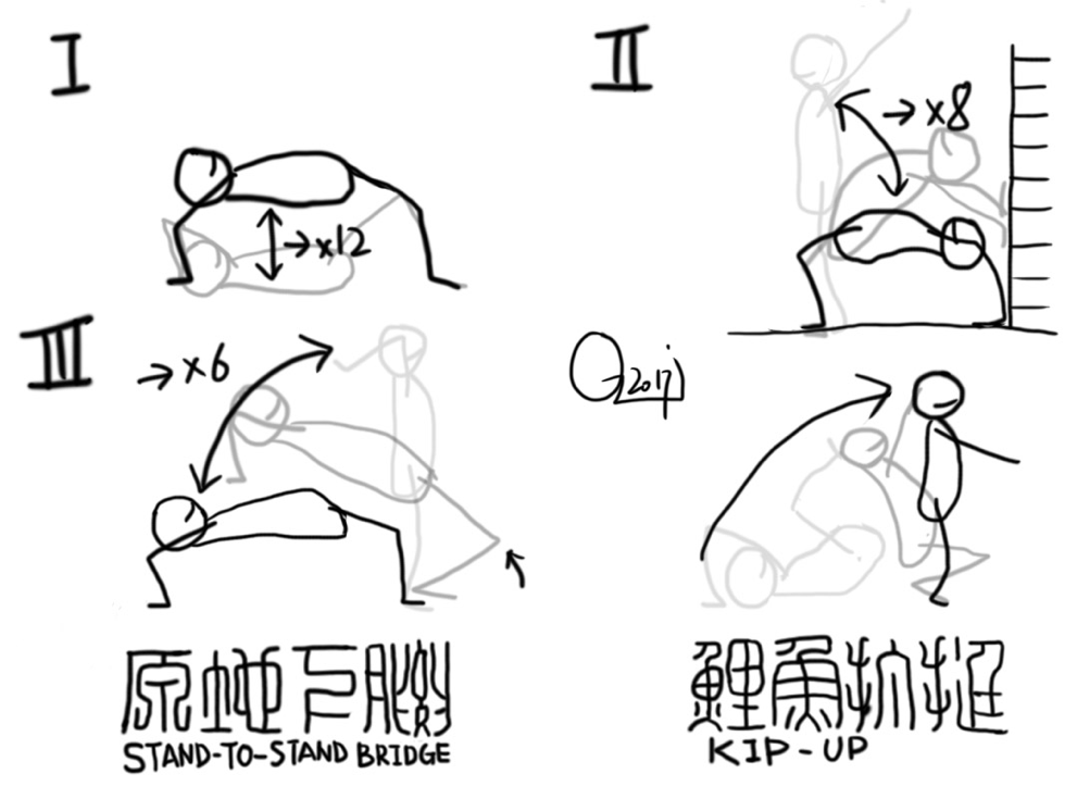 无器械健身到鲤鱼打挺