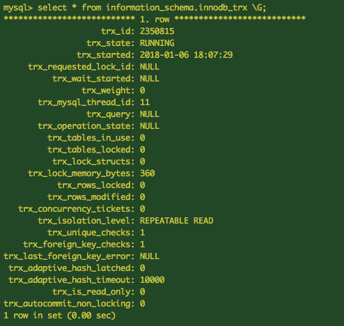 mysql: waiting for table metadata lock