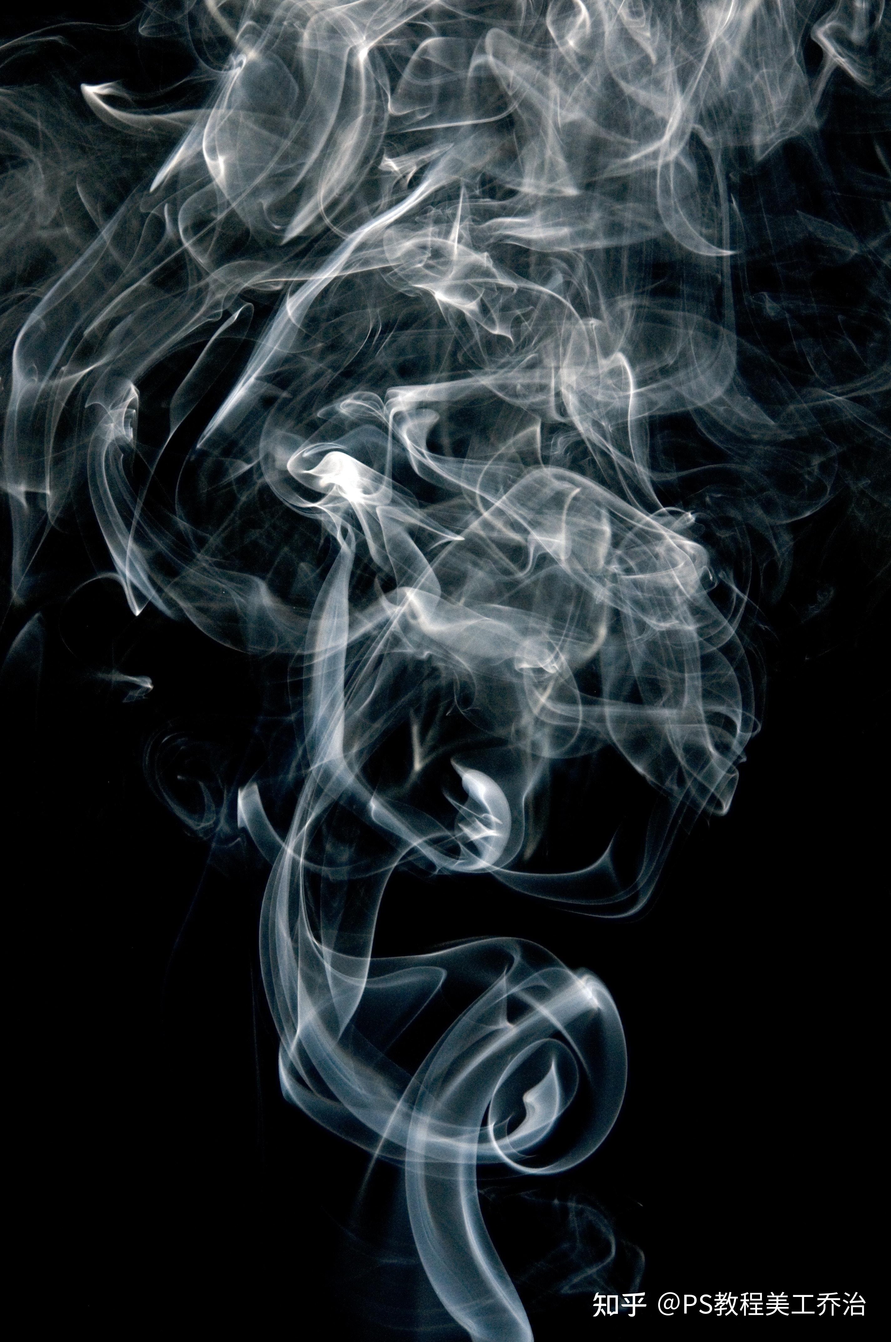 ps抠图教程快速抠图抠出烟雾和印章