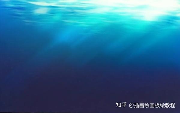 水下光影总画不好 教你水下光影的画法教程 知乎