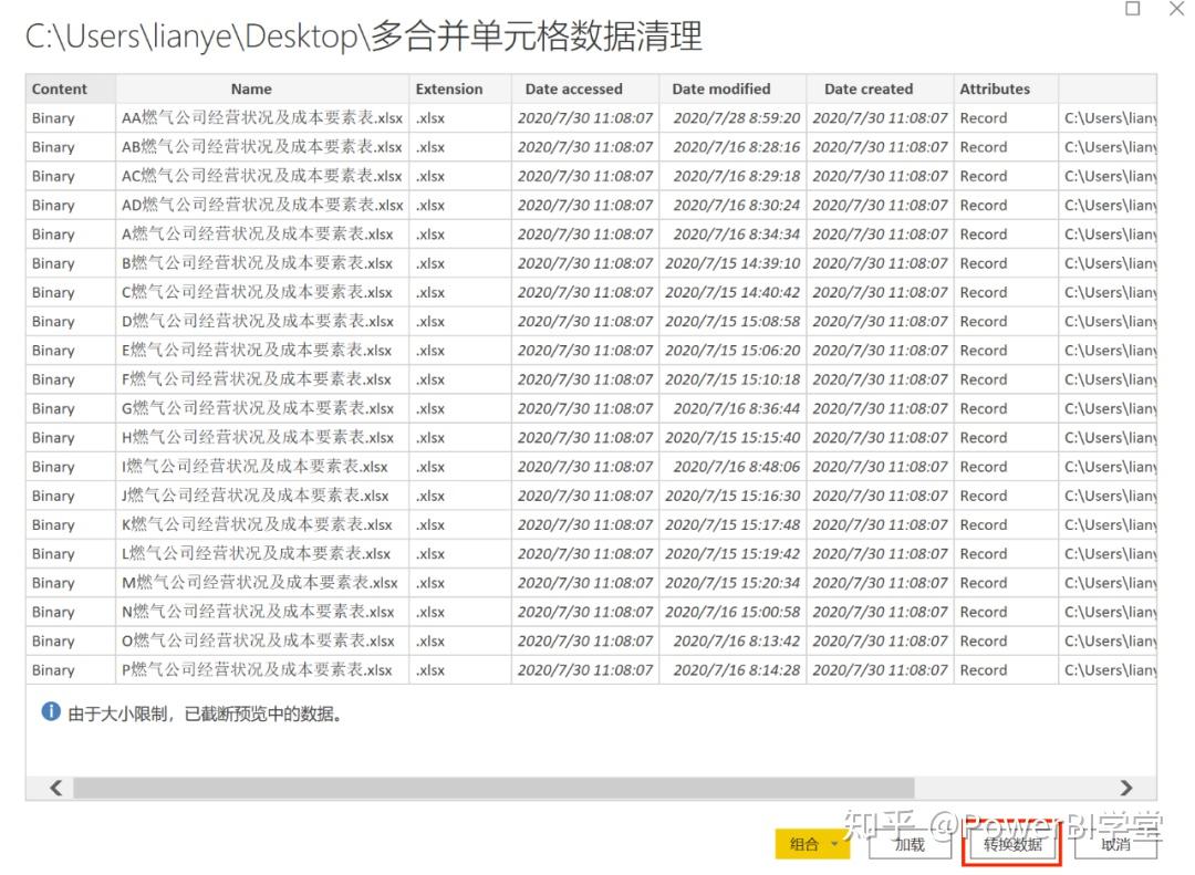 这种杂乱数据powerbi怎么清洗