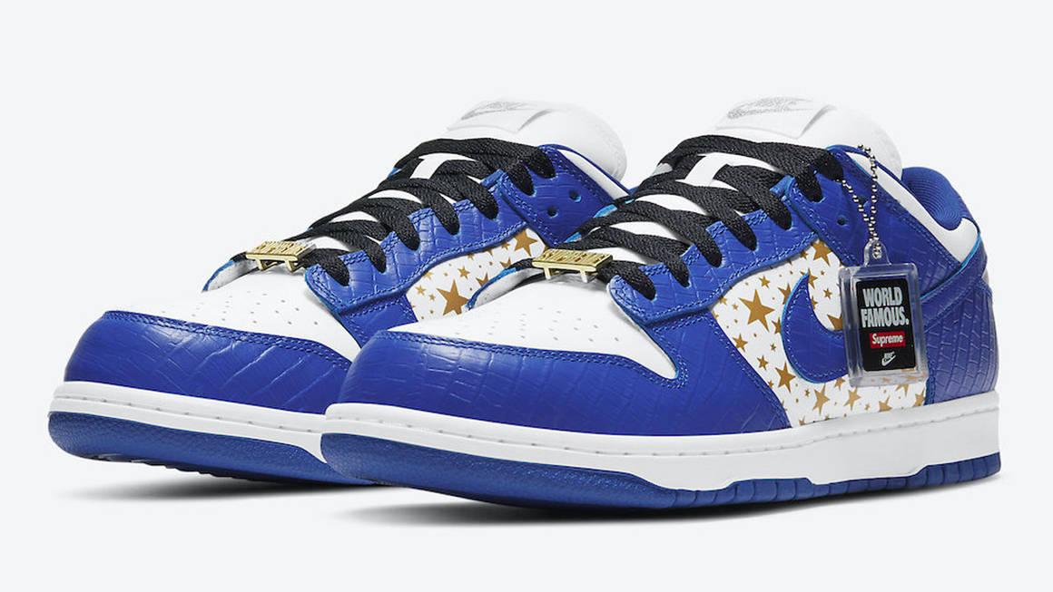 Supreme X Nike SB Dunk Low“ Stars” 今日发售！ - 知乎