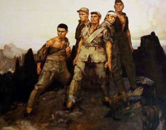 78年前的今天狼牙山五壮士宁死不屈纵身跳下悬崖