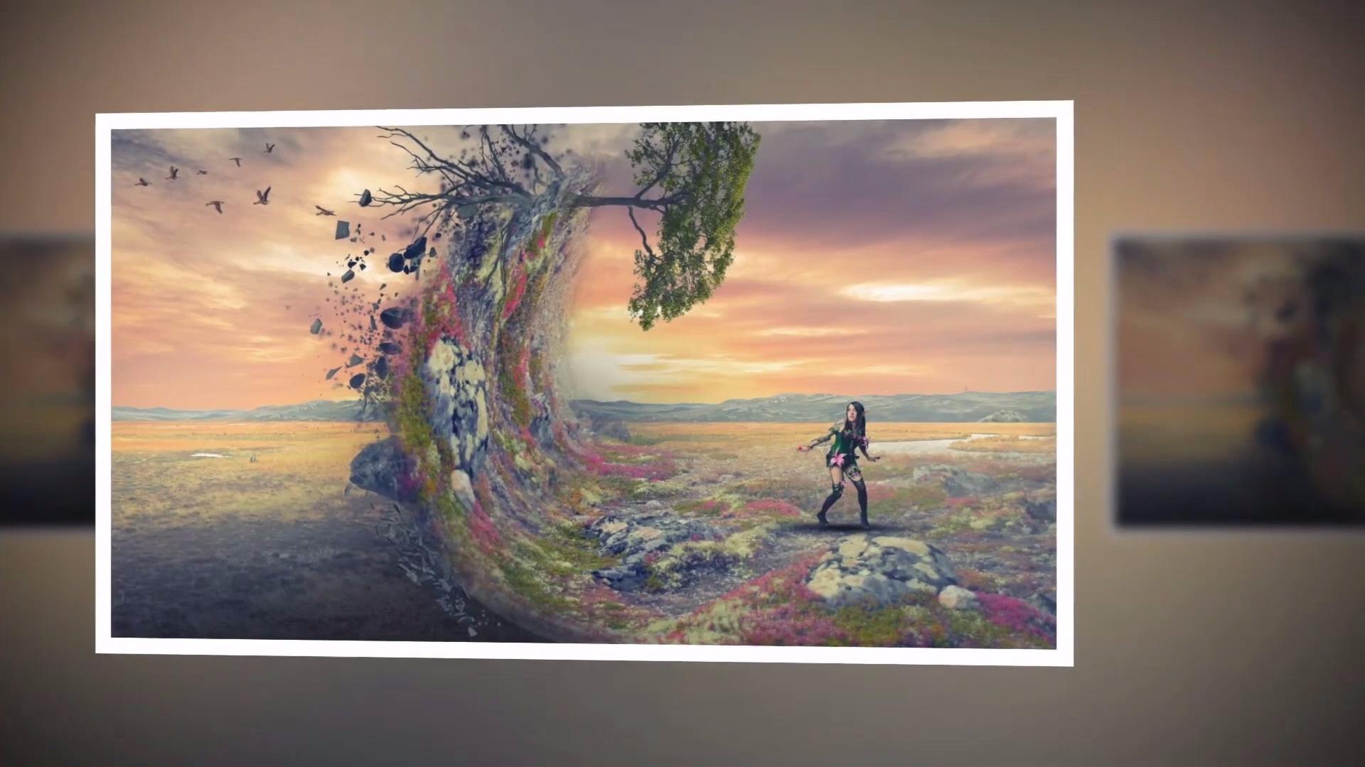 photoshop基础教程ps创意合成海报ps初学者设计海报教程ps抠图