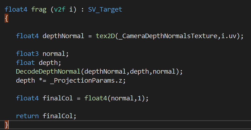 Unity PostProcessing With Normal Texture - PISCOnoob - 博客园