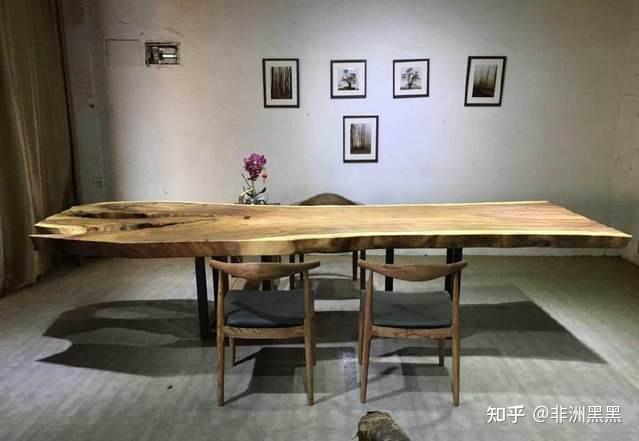 一种来自南美洲的木头茶桌：南美胡桃木实木大板 - 知乎