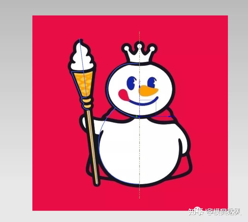 蜜雪冰城雪人头像图片