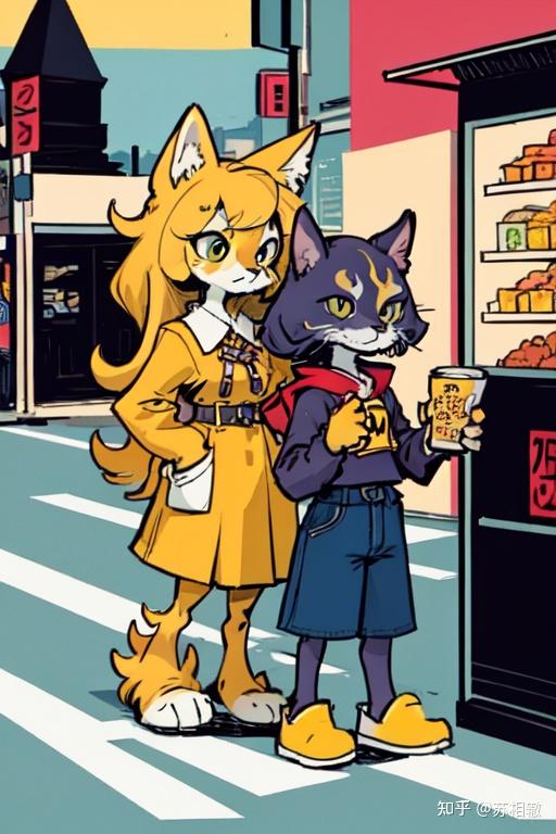 粗线条美式漫画风格作品