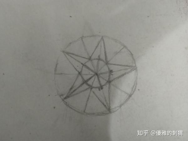 如何用尺子画五角星 只有尺子怎么画五角星 桃丽网