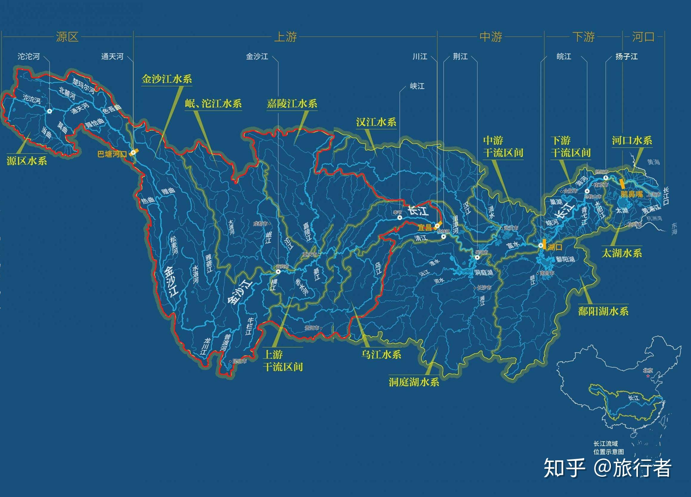 长江以南地图图片