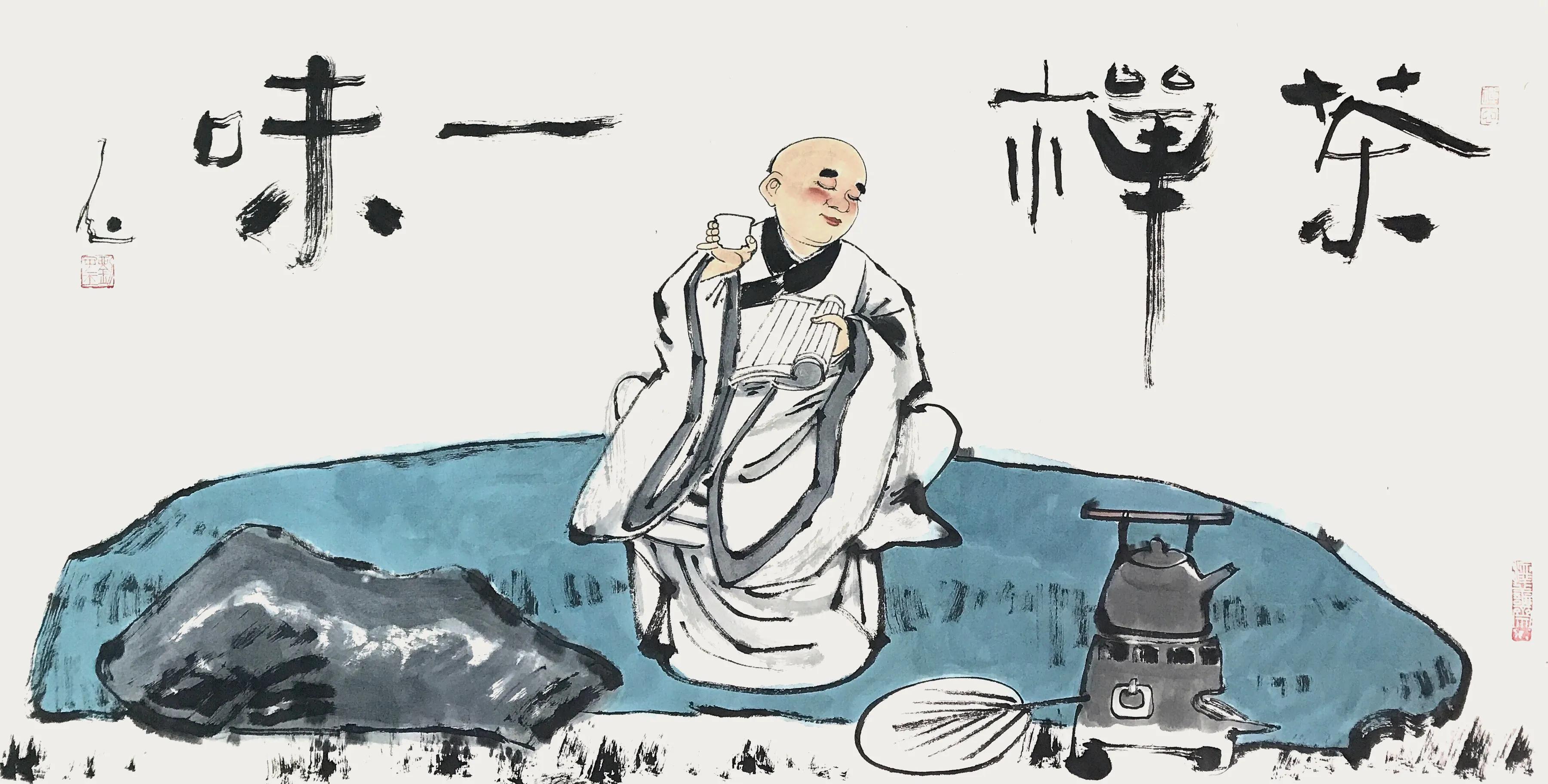 画家刘子玉02当代禅意独立写意人物画创作者