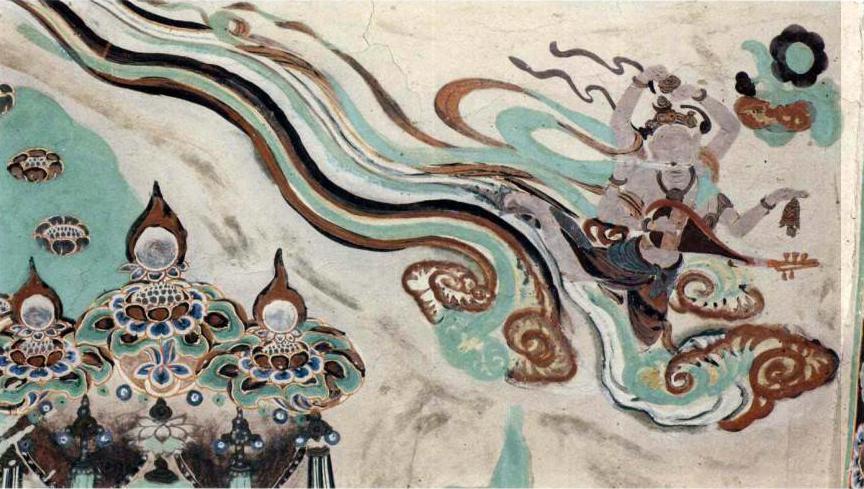 画的代表——莫高窟第148窟盛唐时期有密教形象和题材的洞窟计有28个