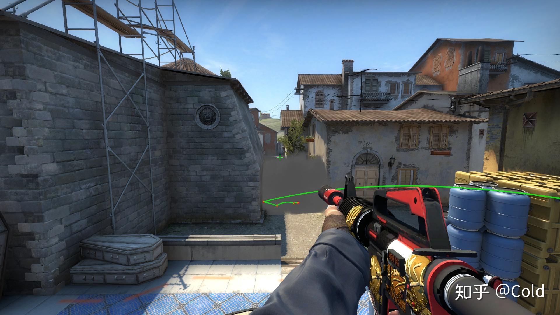 csgo地图inferno全分析3一两人就能做的b区爆烟