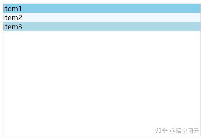 flex彈性佈局詳細教程02容器display設置為flex