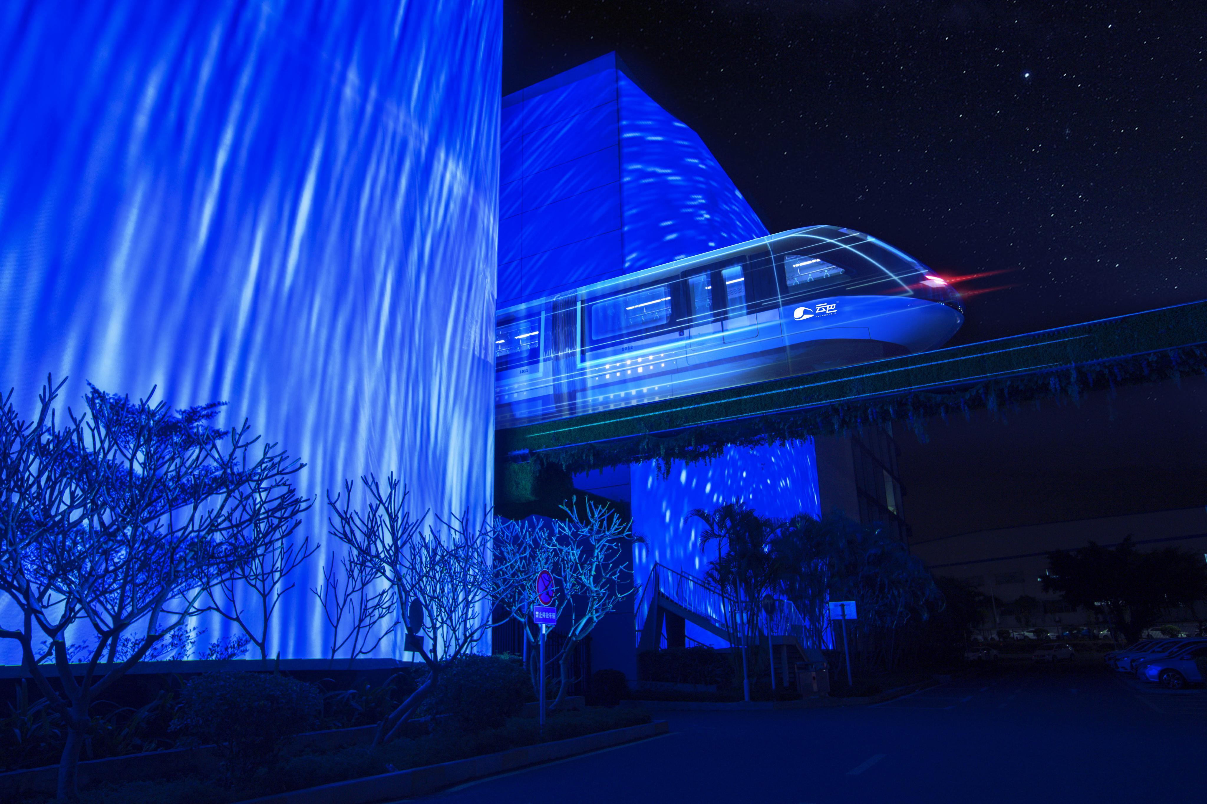 春晚又见比亚迪云轨云巴展现看得见的未来城市