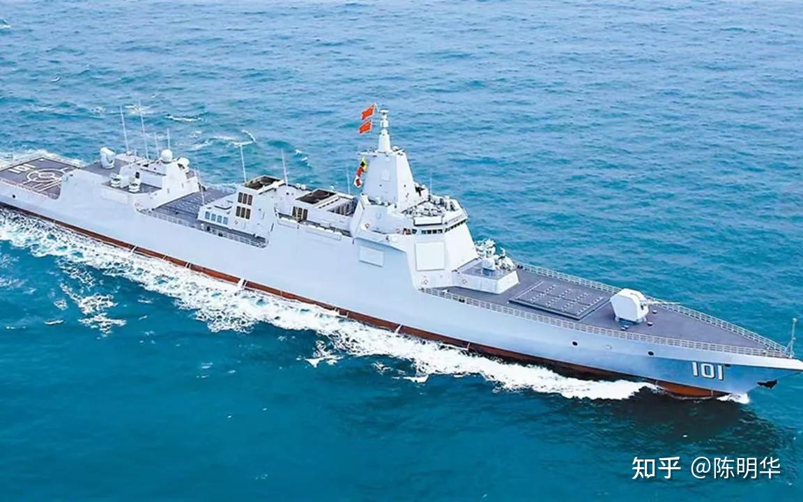 建国初期从苏联引进的(07型)太原舰104号,到现在055万吨大驱 - 知乎