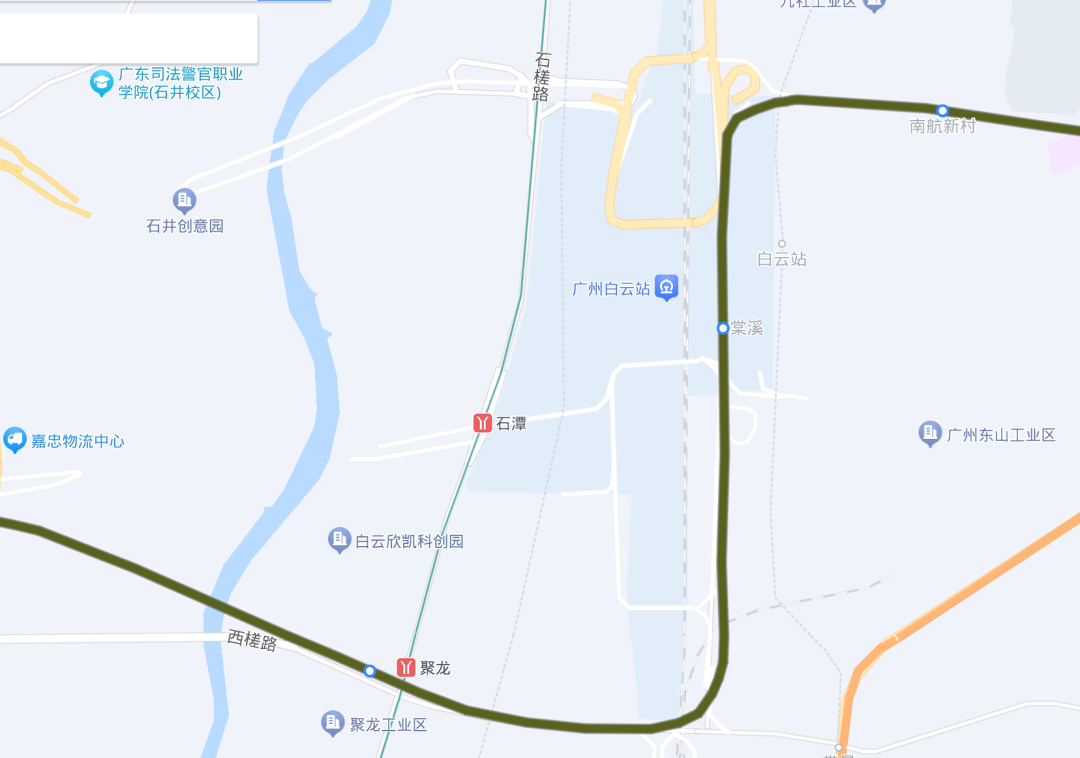 在建广州地铁12号线途经1市4区全长38公里设25座车站换乘站17座大致呈