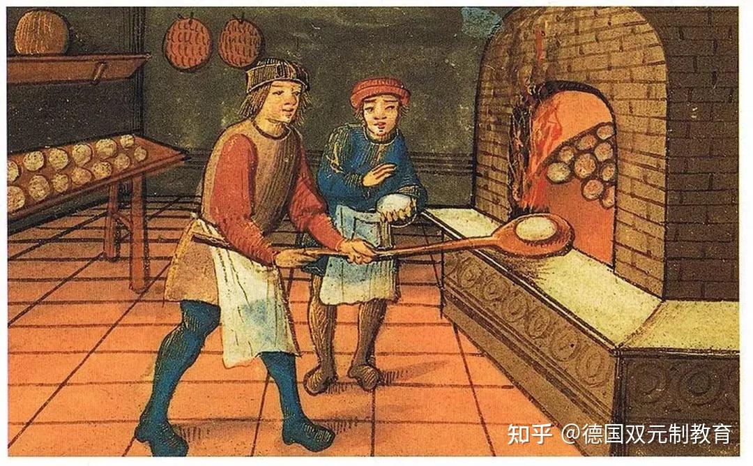 中世纪晚期手工业行会与学徒制的盛行.