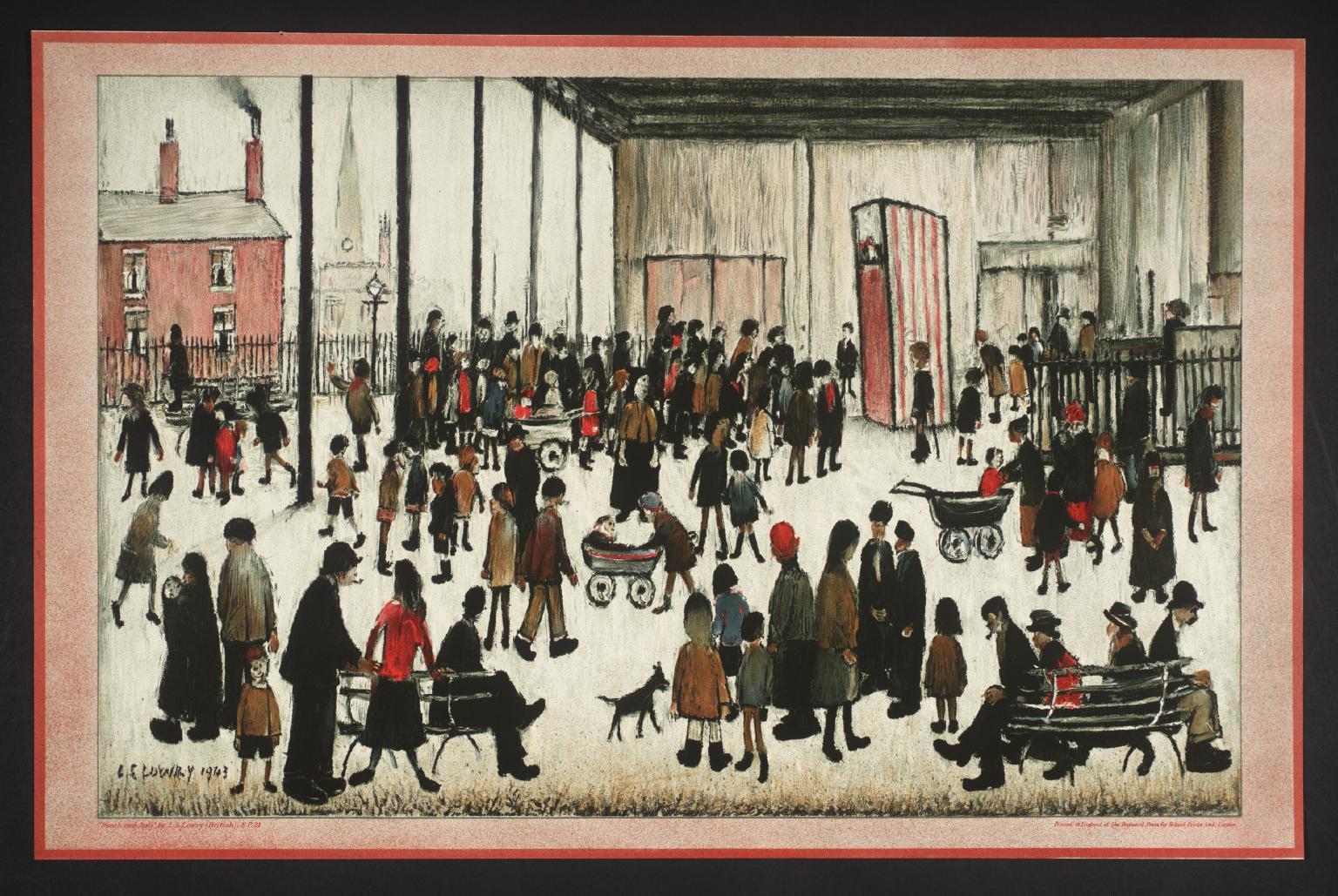 lslowry劳伦斯史蒂芬洛瑞他的城市忙碌又孤僻