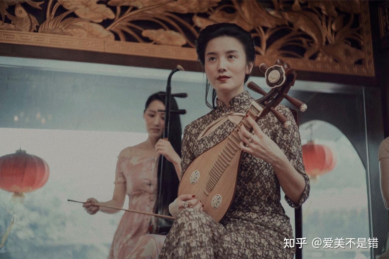 一身得体旗袍,不用说话,往那儿一站就能美成一幅画第1次真正get到宋佳