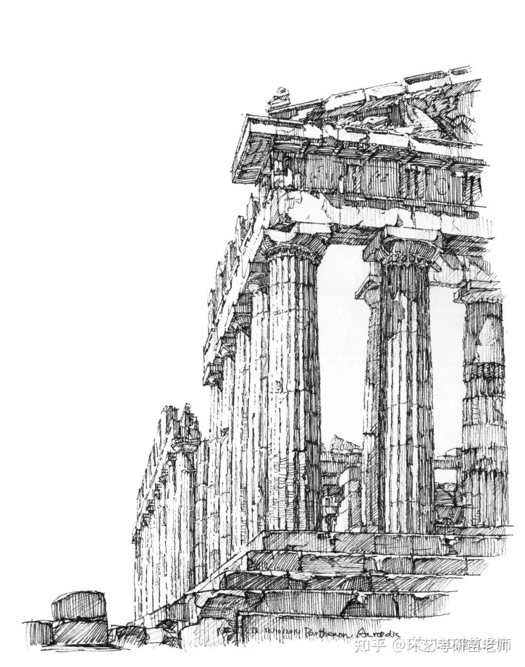 旅行手绘(七)-希腊