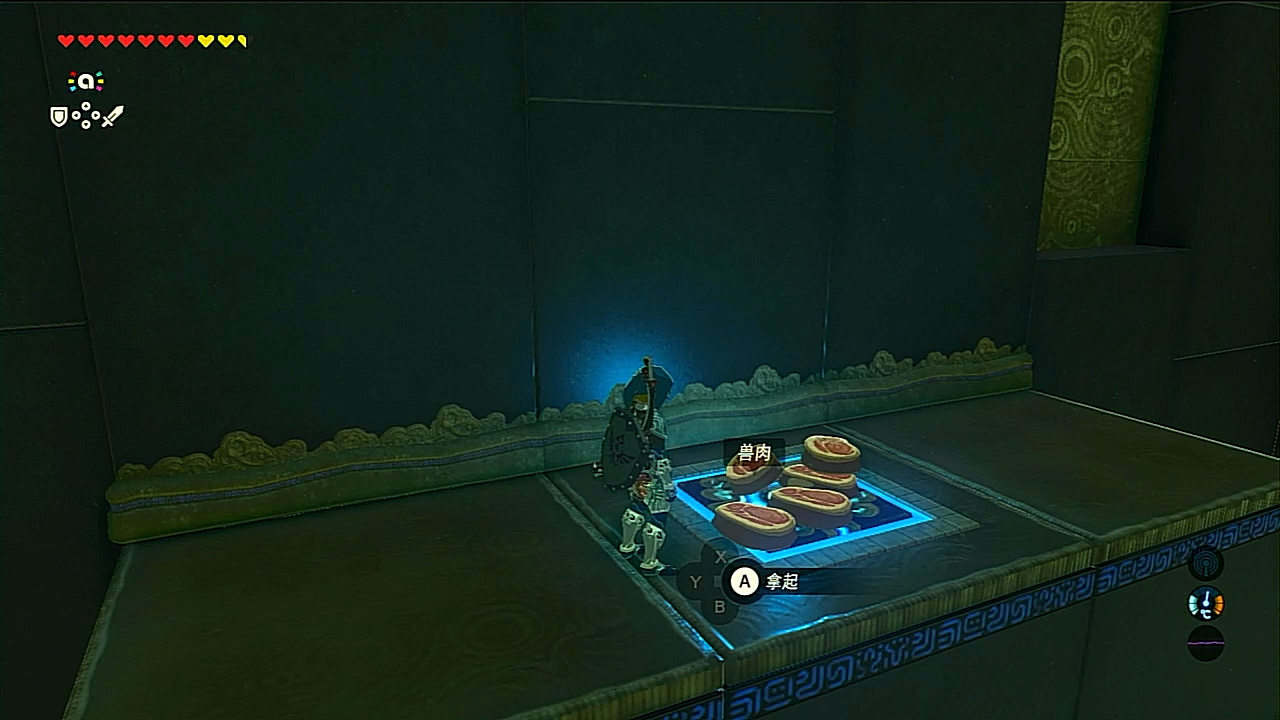 大可爱的游戏记录塞尔达传说旷野之息p60海滩上的破碎石碑解题篇