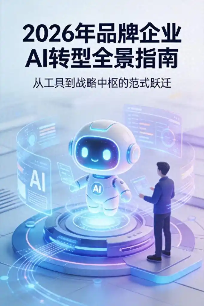 2026年品牌企业AI转型全景指南:从工具到战略中枢的范式跃迁 - 知乎