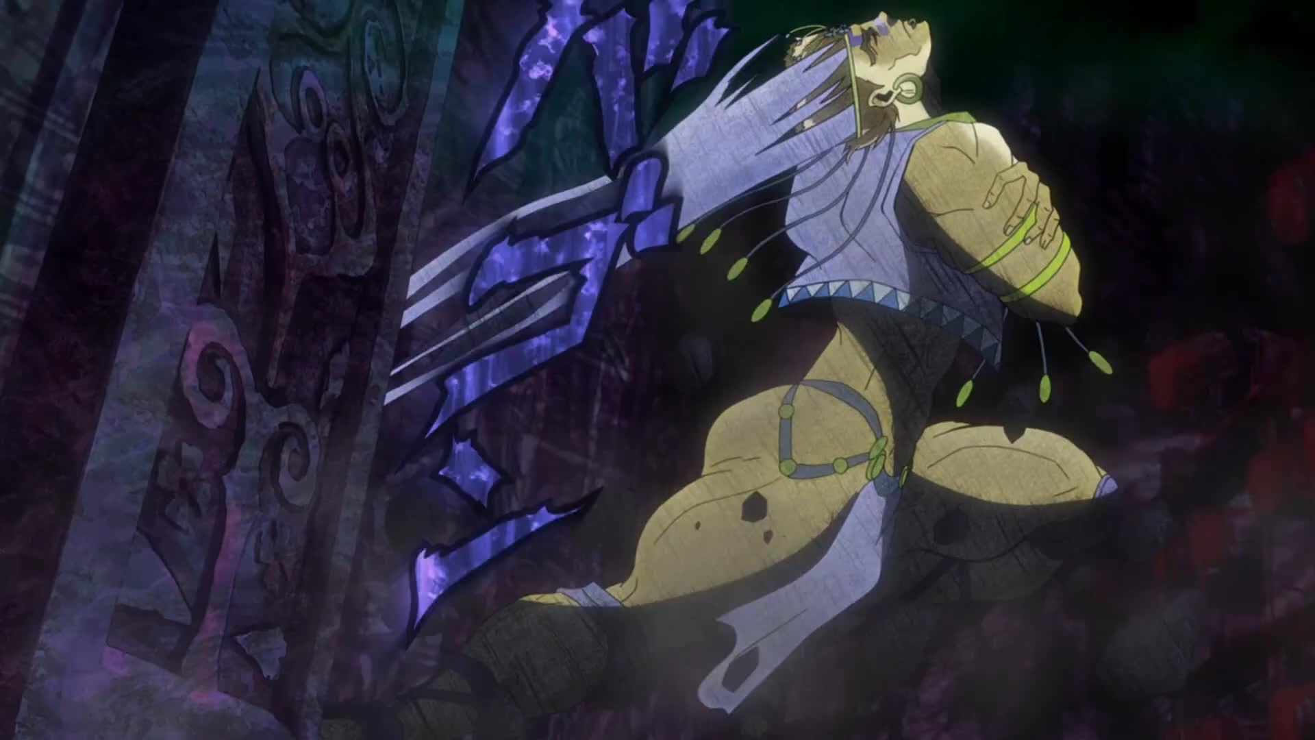 将人体瞬间冻成冰坨的气化之术令人发指的石鬼面力量