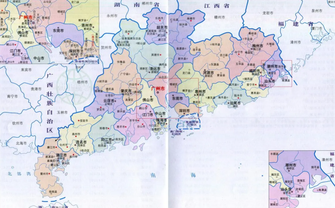 珠江三角洲區域調整猜想三大新城新深圳市新廣州市新珠海市