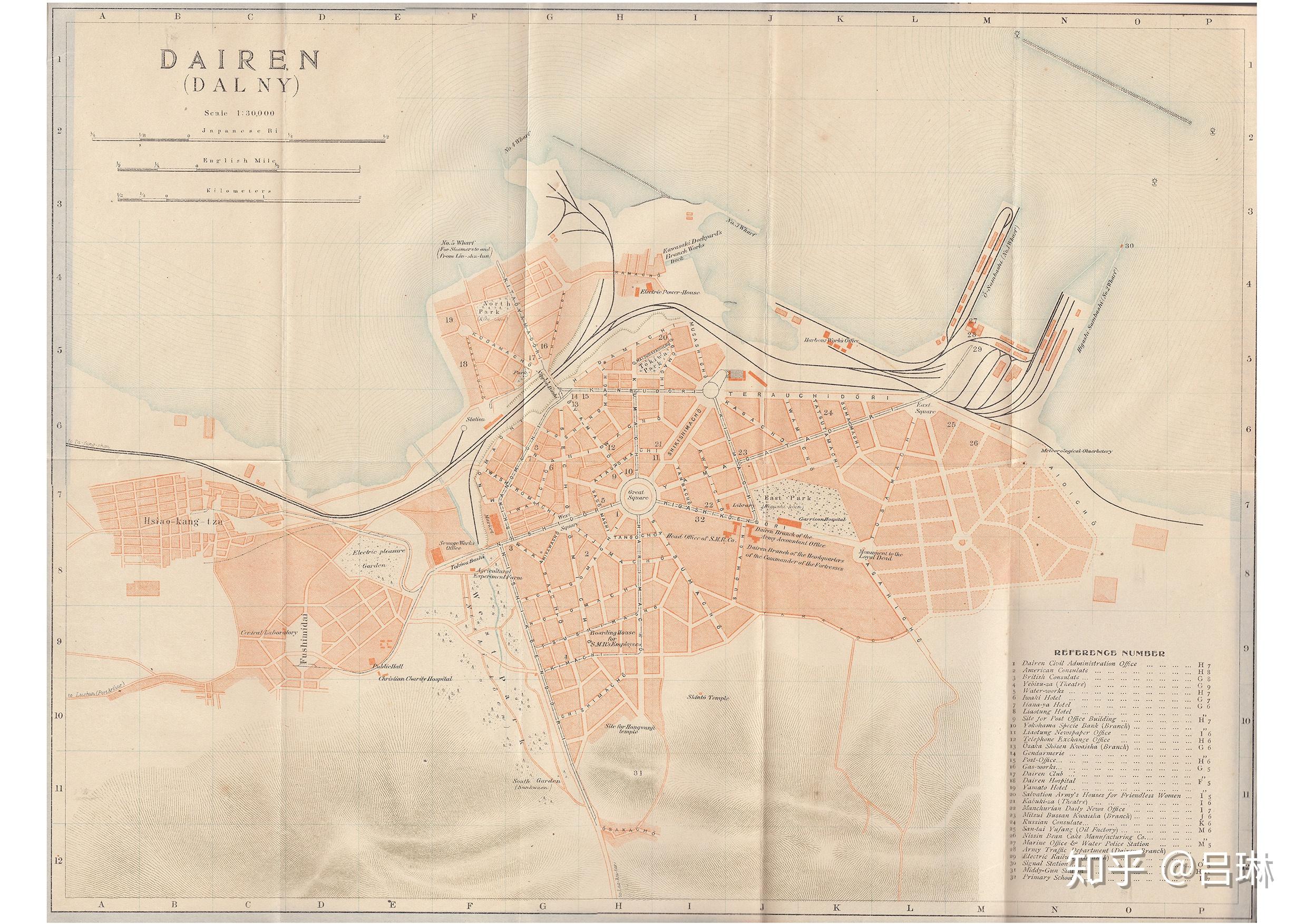 一组中国地图,英文版,时代大约1920年