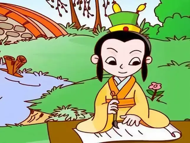 小蚂蚁故事王曦之苦练书法