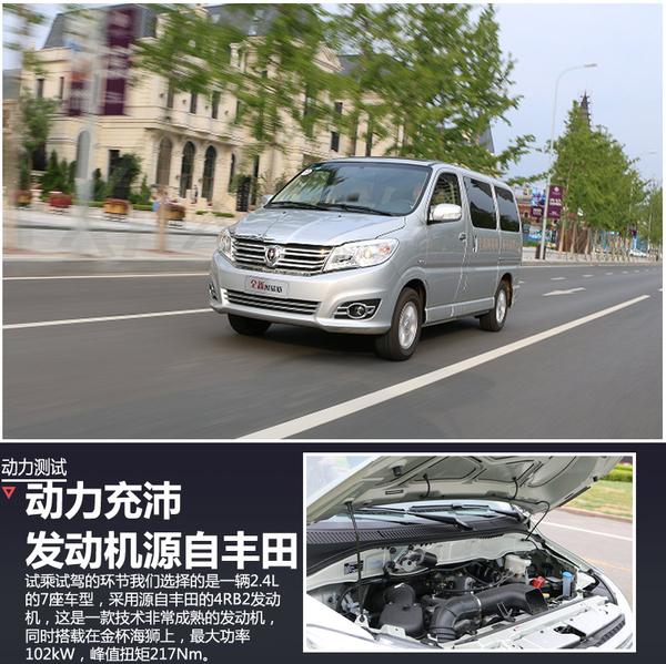 丰田的4rb2发动机,这是一款技术非常成熟的发动机,同时搭载在金杯海狮