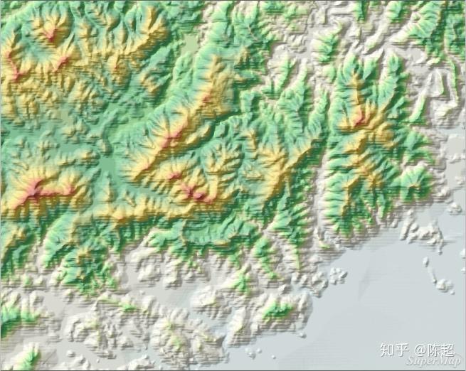 实时三维地形晕渲技术