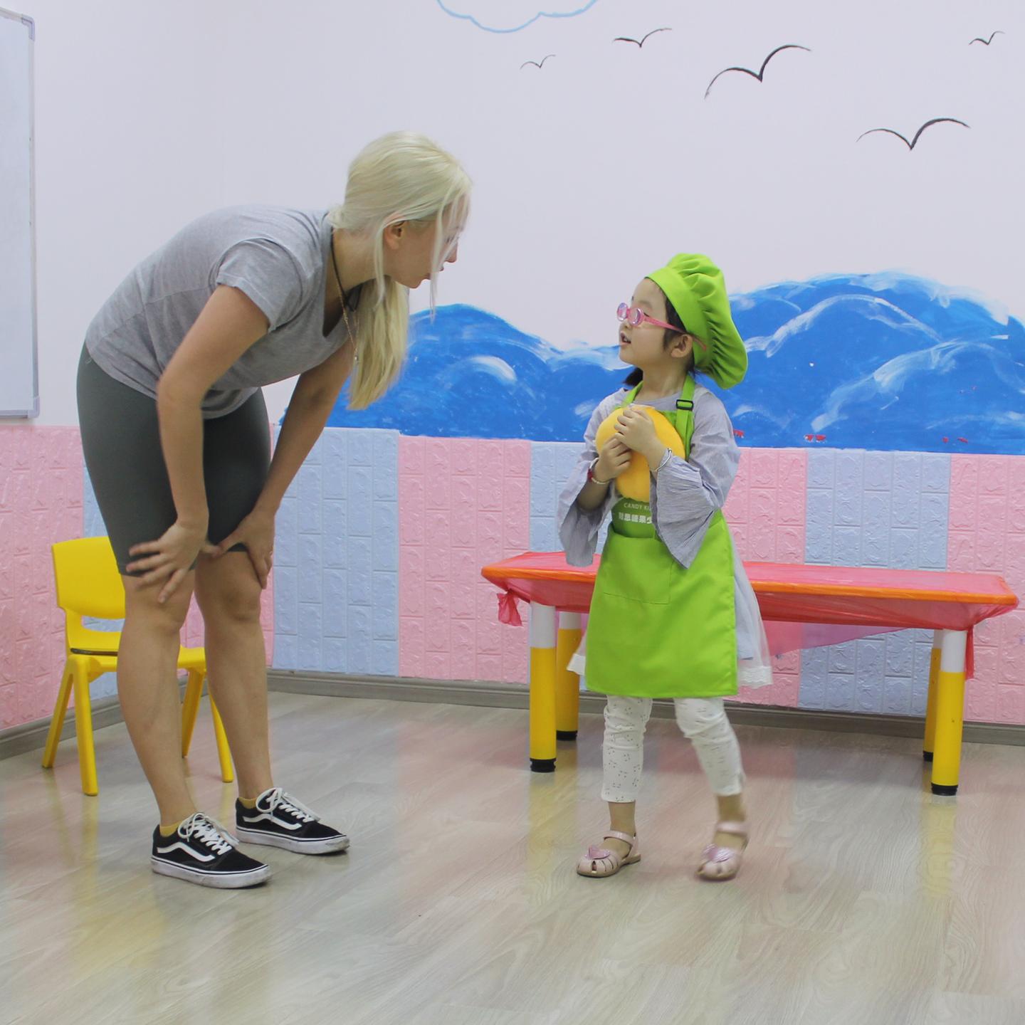 耐思糖果少儿英语孩子一生中必须体验一次这样的外教课