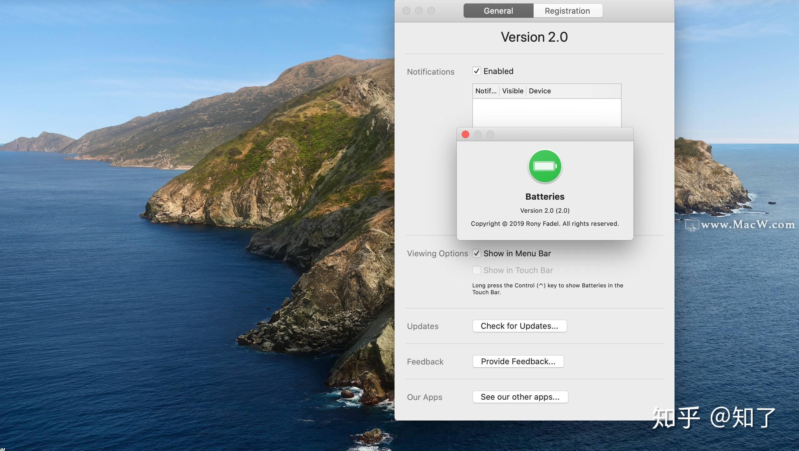 电池电量管理工具：Batteries for Mac 知乎