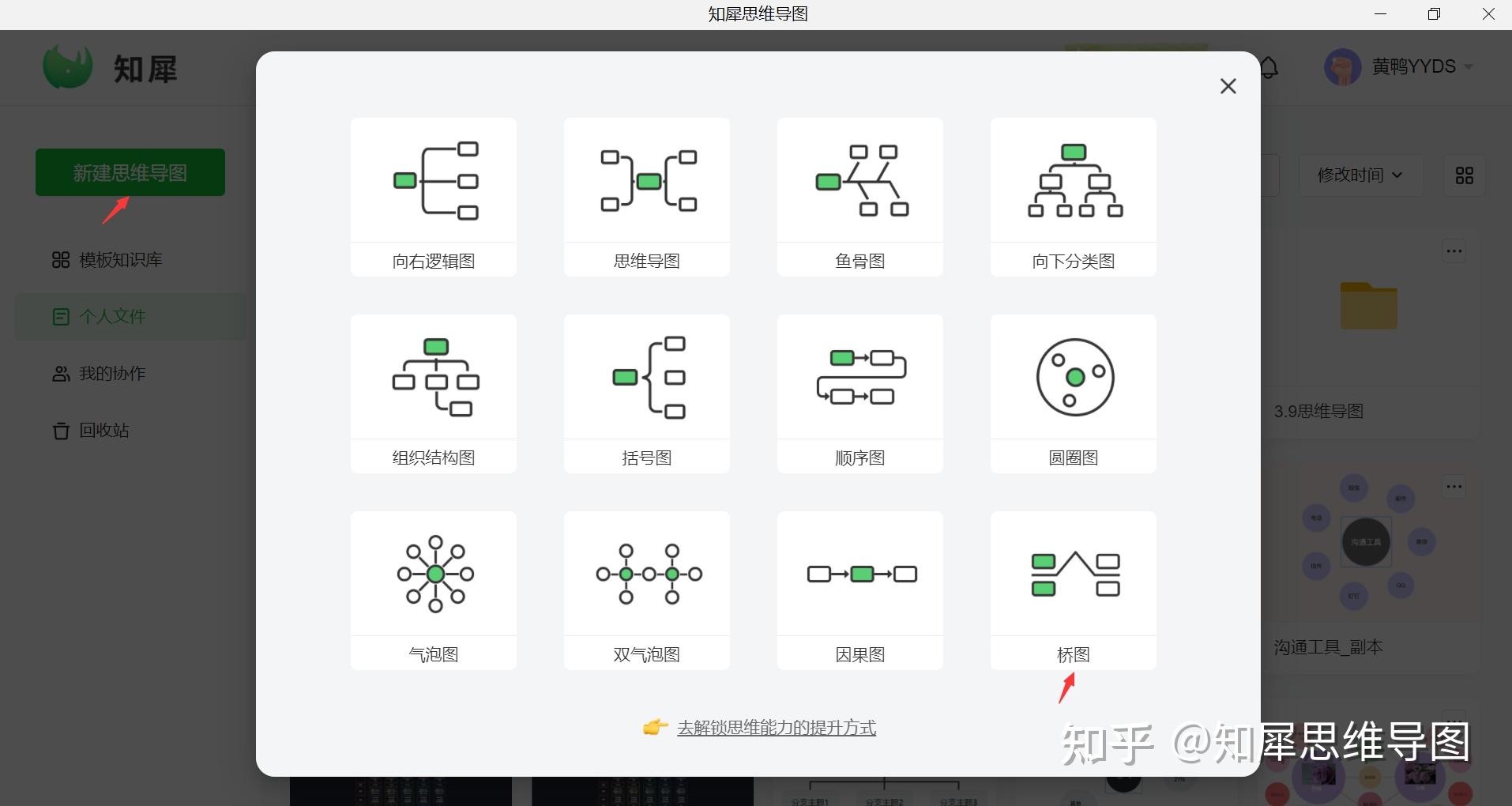 八大思维导图之桥型图图片