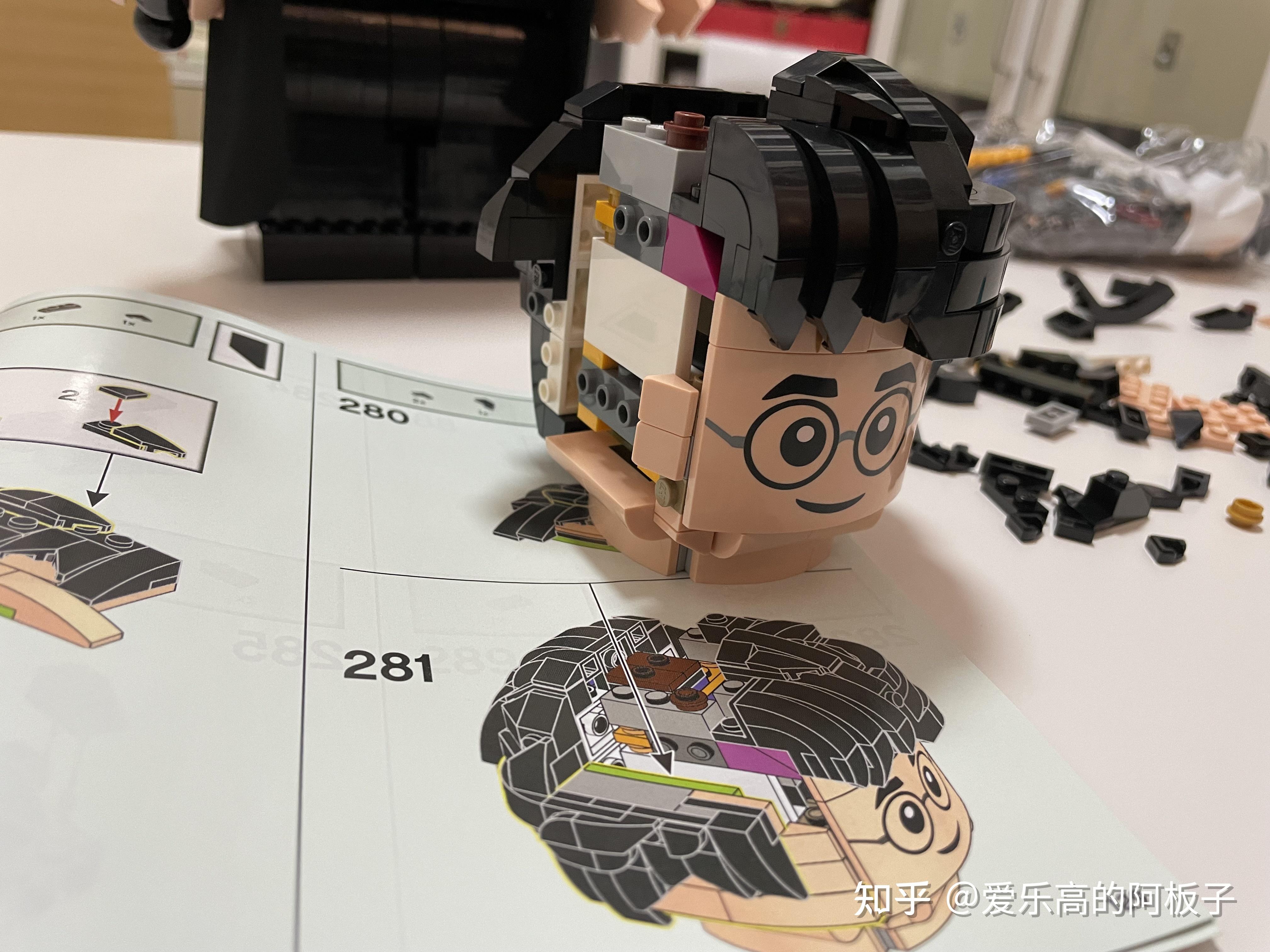 乐高lego精品评测76393哈利波特与赫敏格兰杰不简单的放大版人仔